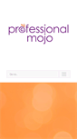 Mobile Screenshot of professionalmojo.com